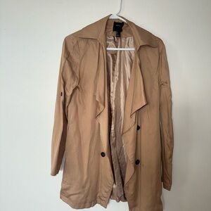 Forever 21 Classic Tan Trench Coat